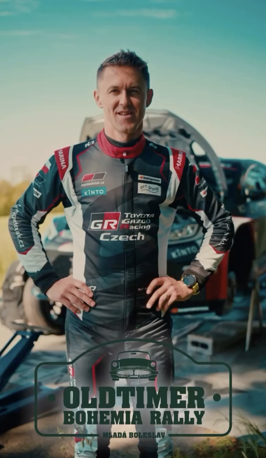 Filip Mareš zve na Oldtimer Bohemia Rally 2026
