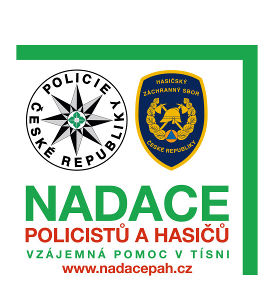 Logo Nadace policistů a hasičů – vzájemná pomoc v tísni